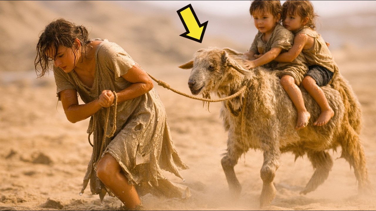 أعطوها فقط ماعزًا عجوزًا كسخرية… اليوم الجميع يبكون عندما يرون قصتها