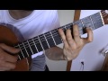 Tuto guitare - Zelda&#39;s Lullaby (1/2) Démo + Parties A et B