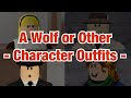 Roblox a wolf or other character outfits