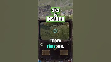 The SKS is Broken on Rust! #rust #rustpvp #rustclips #rustshorts