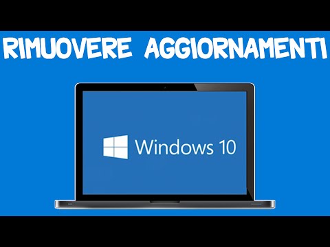 Video: Come Rimuovere Gli Aggiornamenti Su Un Computer