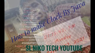 How to Make Simple Clock By java