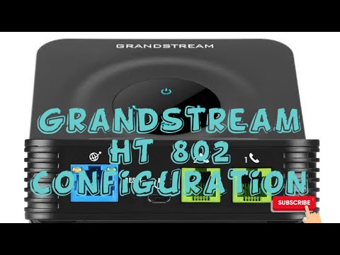 How Analog Phone Connect to VOIP Network ||  Grandstream HT802 Configuration