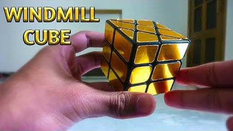 Solving The Golden WINDMILL CUBE **is it hard**