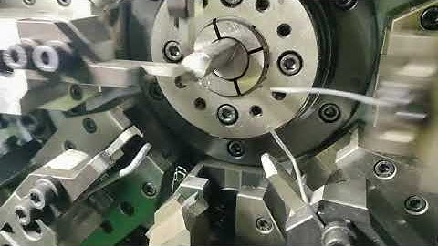 Battery spring forming