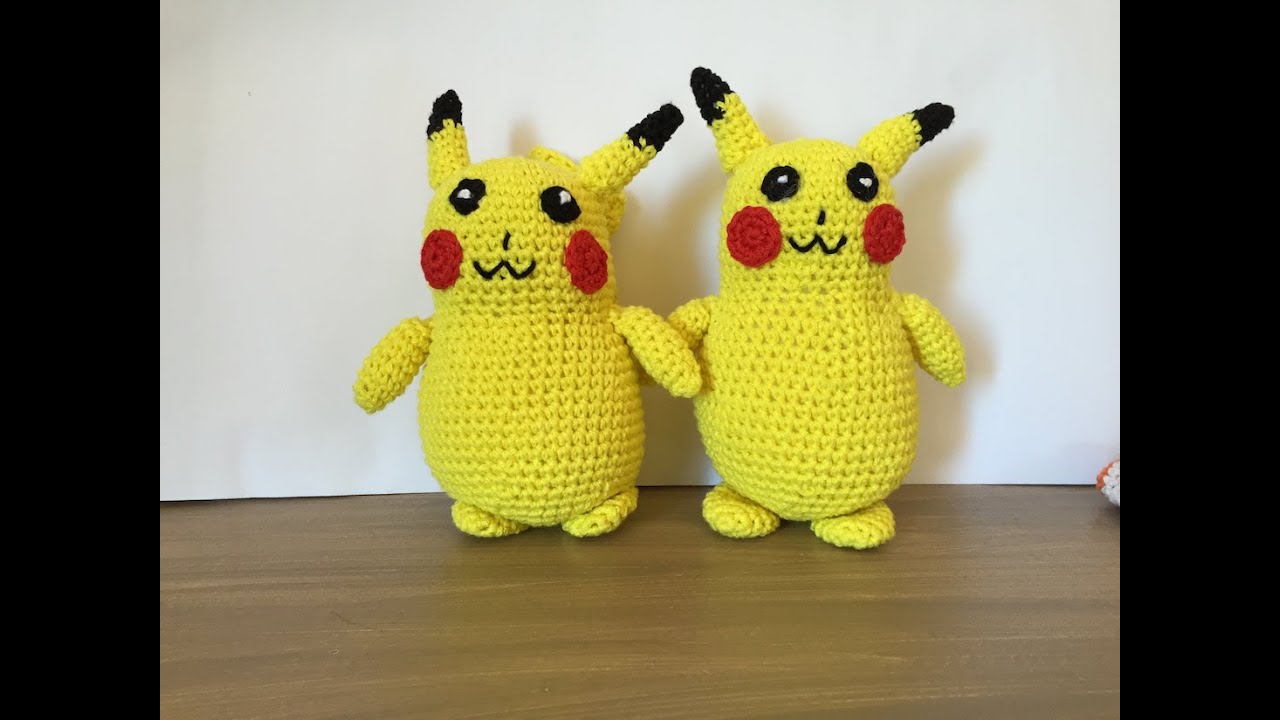 Tuto Pikatchu Au Crochet 1 2 Youtube