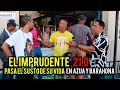 El imprudente 210  pasa el susto de su vida en azua y barahona