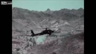 Classified 1983 Footage AH 64 Apache Hellfire Missile Tests Badass Slow Mo Action