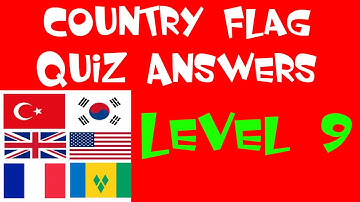 Country flag quiz level 9 - Walkthrough - All Answers