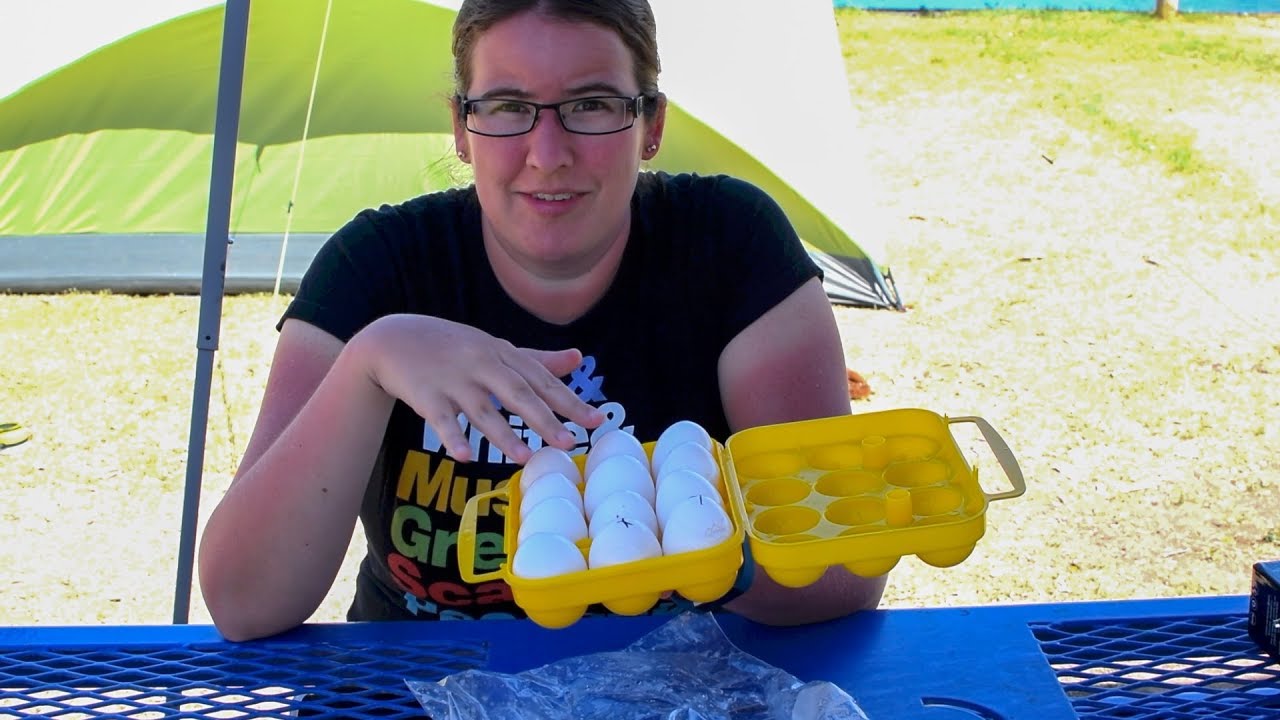 Jillian VS Camping Pin Eggs in Bottle UPDATE YouTube