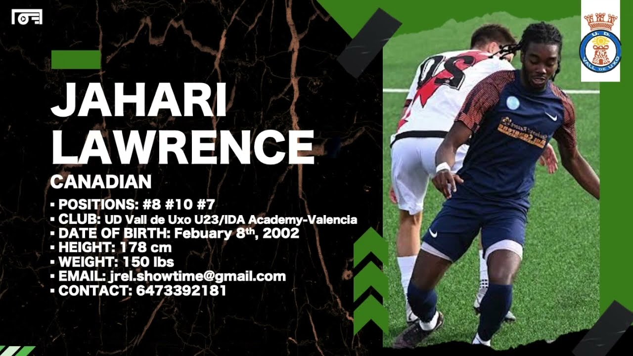 Jahari Lawrence 2023 Soccer Highlights - YouTube