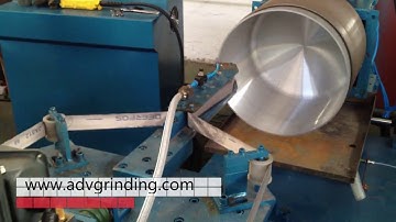 CNC metal cookware polishing machine