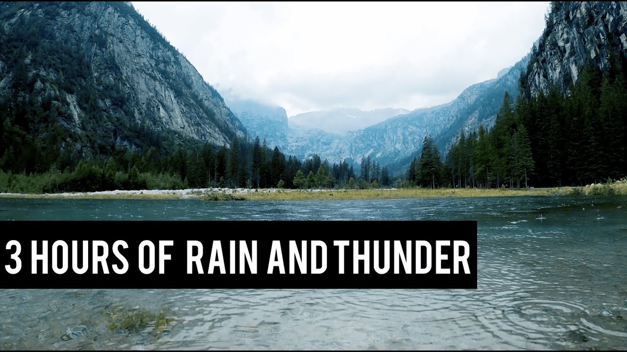 If You Can't Focus - Use This Background Rain Sounds for Planning, Creativity and Visualization