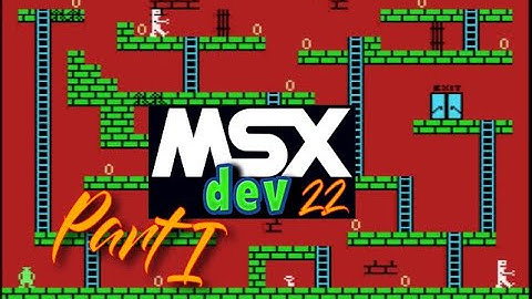MSXDev22 - Final Game List (Part I of III) - Re-Upload