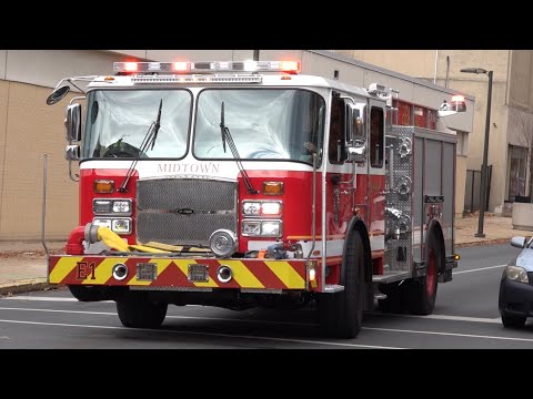 Reading Fire Department Engine 1 Responding 11/26/21