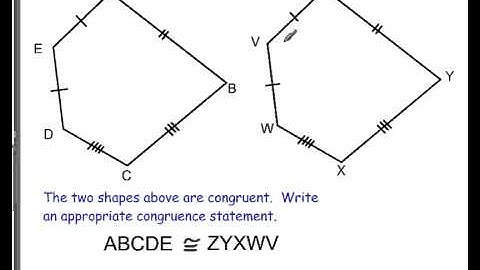 Congruent Polygons (4.1)