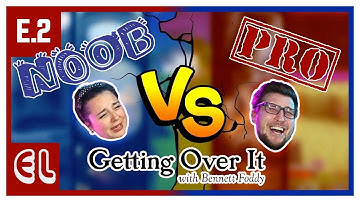 NOOB VS PRO: Getting Over It - How far can we go?