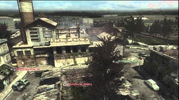 MW3 Amazing Cross Map Throwing Knife