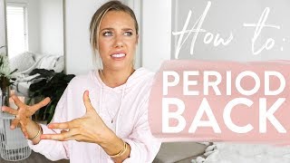 How I got my PERIOD BACK | Amenorrhea, PCOS Tips + Advice!