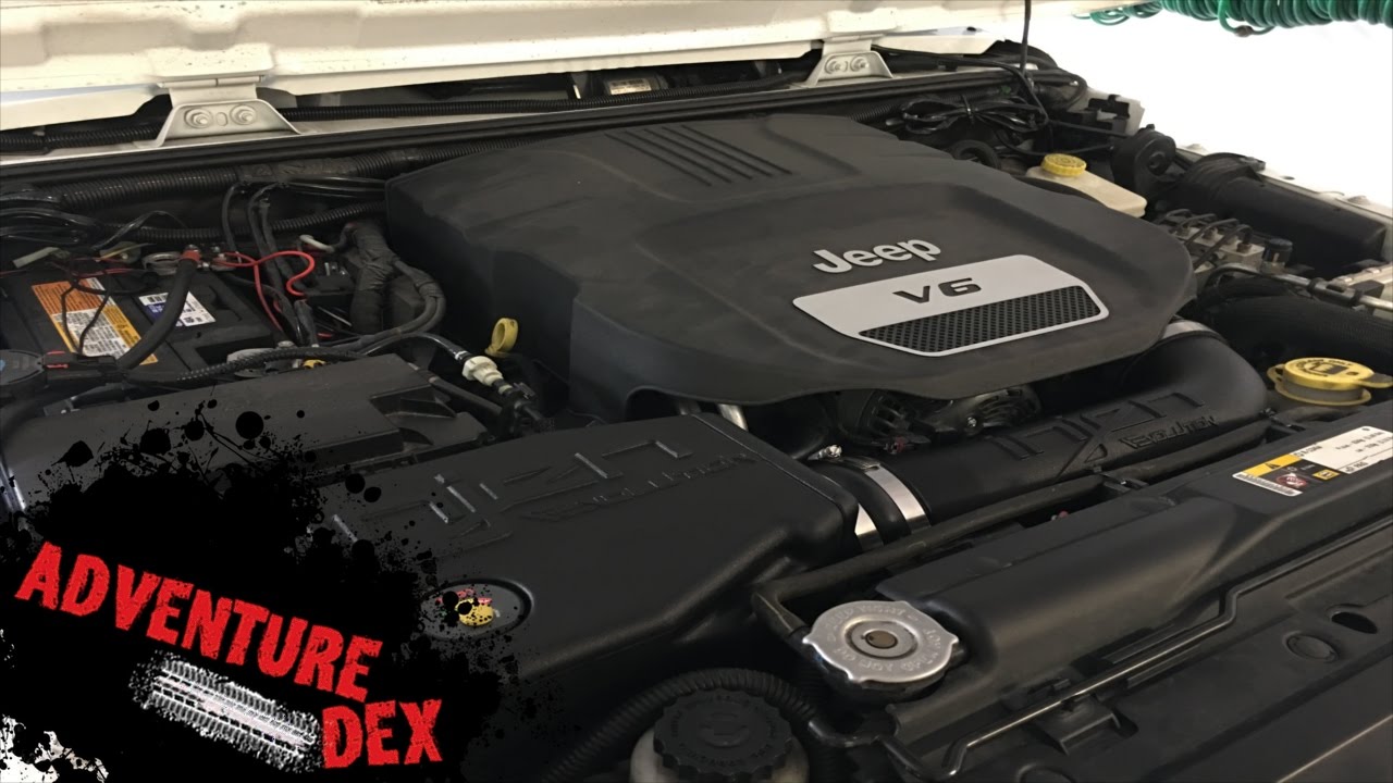 How to Install a Jeep Air Intake - Injen Cold Air Intake - YouTube