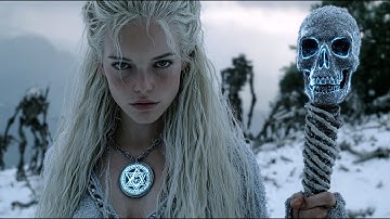 ❄️ WITCH OF WINTER ❄️ Nightblood Remix 🌙🩸4K Dark Fantasy Metal Music Video