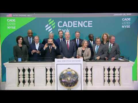 Cadence Bank (NYSE: CADE) Rings The Opening Bell®