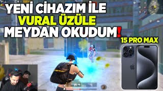 Yeni̇ 120 Fps Ci̇hazim İle Vural Üzüle Meydan Okudum Pubg Mobile