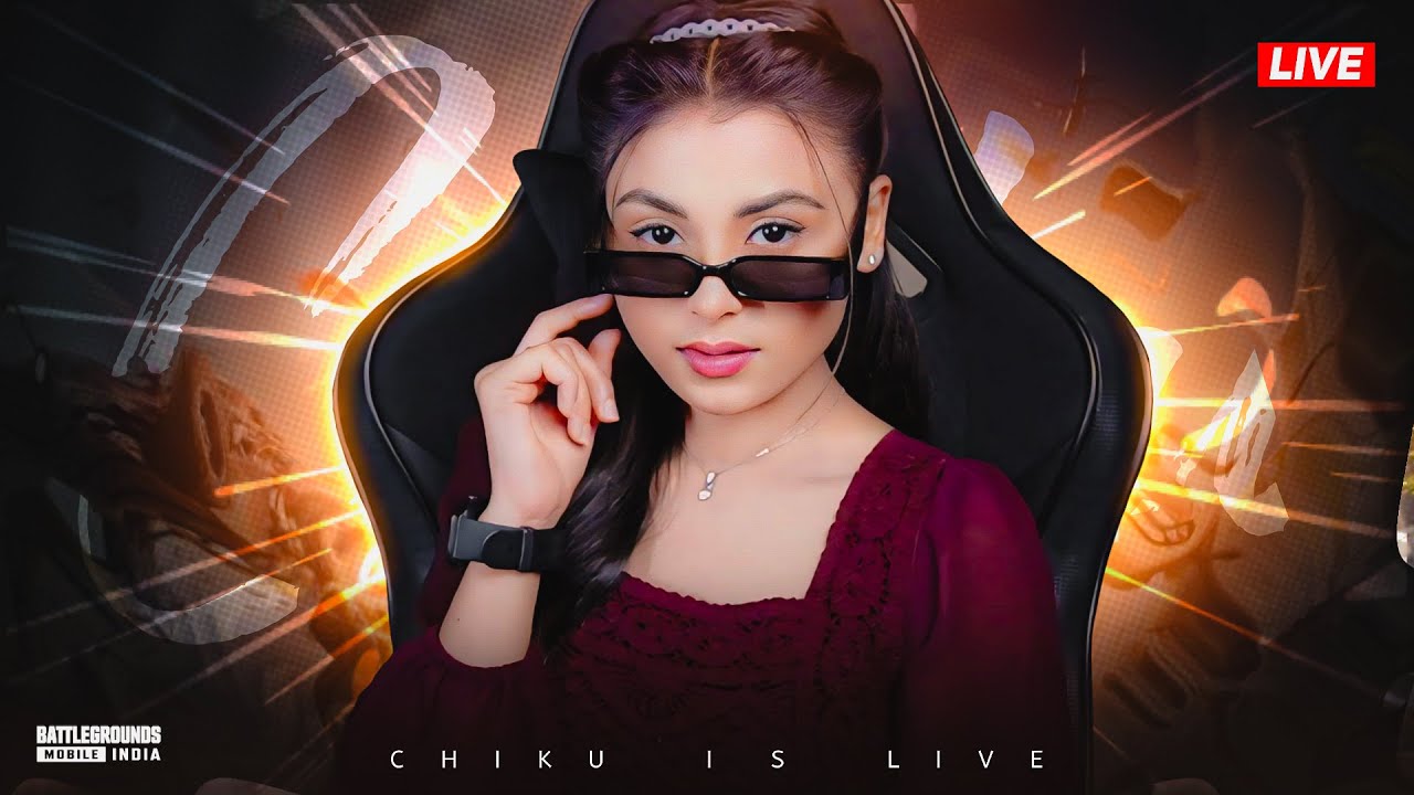 CHILL STREAM😍 | CHIKU IS LIVE ️#girlgamer #live #bgmi - YouTube