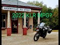 New 2022 KLR 650 Adventure MPG, Suspension, Vibration and More!