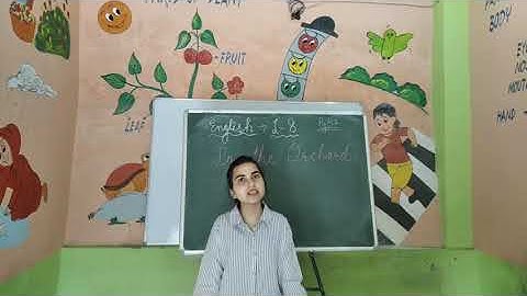 Class - 3 English (In The Orchard)
