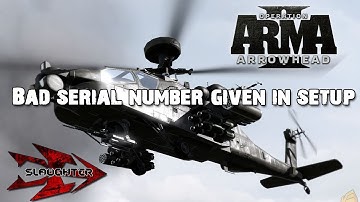 ArmA 2 OA - วิธีแก้ Bad Serial Number Given In Setup「Non-Steam」