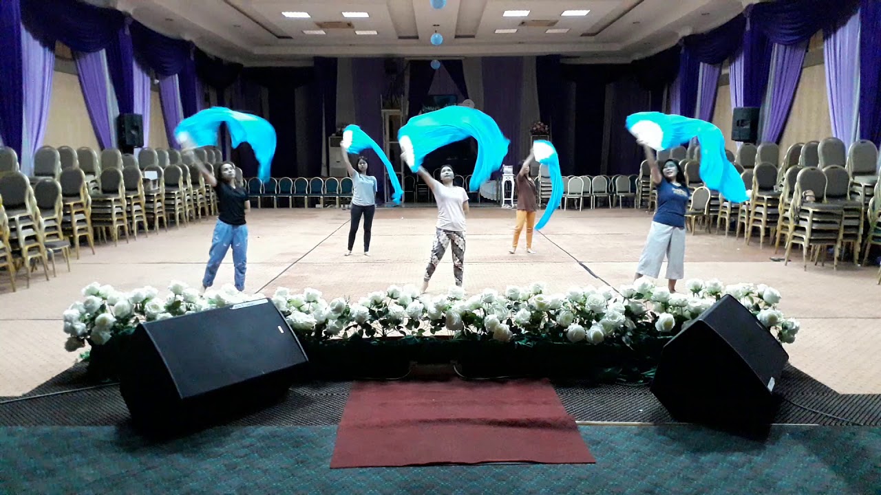 [MD] Tuhan Yang Besar - Sari Simorangkir | Long Silk Fan Dance