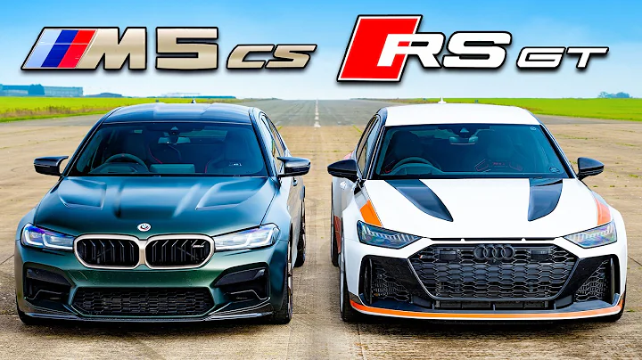 BMW M5 CS v Audi RS6 GT v AMG E63 S: DRAG RACE