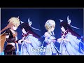 Aether vs Lumine - Luna III Archon Quest Cutscenes Comparison (Genshin Impact Version 6.2)