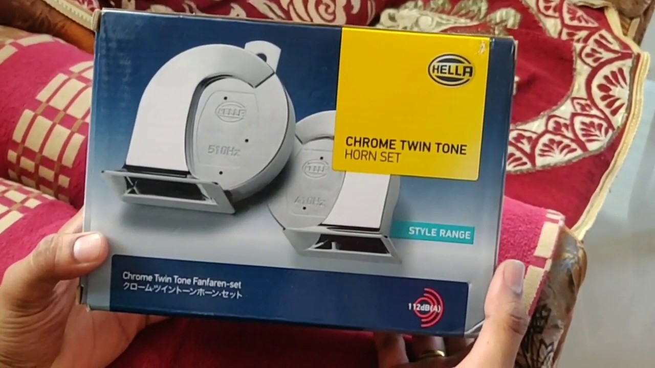 Full Installation of Hella trumpet Horn in Baleno at Home Sound Test