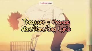 Treasure - Orange Hanguk/Rom/English Lyric Video (Anime Ver.)