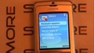 Nokia E60 - Dual SIM Card adapter Simore for Nokia E60