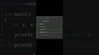 #53 | Computer Programming Video | Basic C Language Exercise54 #shorts #coding