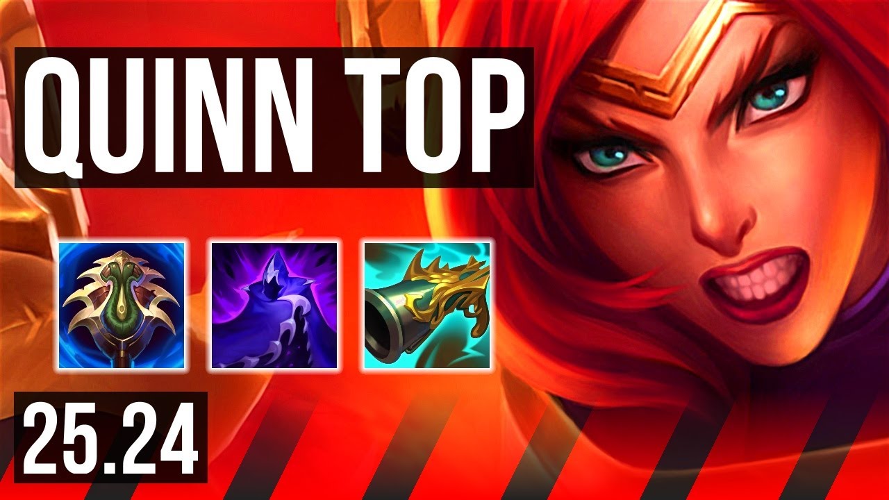 QUINN vs JAX (TOP) | Good KDA: 19/2/7 | EUW Master | 25.24