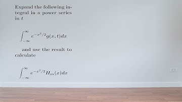 EX: Another integral involving Hermite polynomials