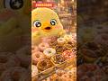 Yellow Duckling and his friends are excited about donuts