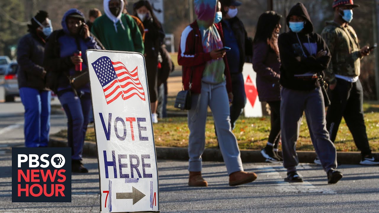 Georgia voters head to the polls to decide control of the U.S. Senate ...