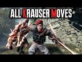 Resident Evil 4: The Mercenaries - All Krauser Melee Moves &amp; Unique Animations