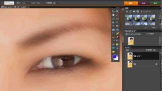 GANREF企画「Intuos4 Medium」レビュー課題作業例（マウス作業）