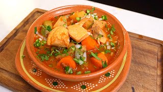 Caldo De Pescado Picosito Y Delicioso - El Saborcito Rojo