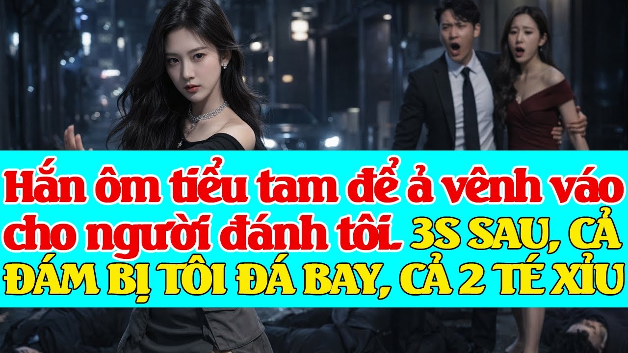 Hắn ôm tiểu tam để ả vênh váo cho người đ..ánh tôi. 3s sau, cả đám bị tôi đ..á bay, cả 2 s..ợ té xỉu