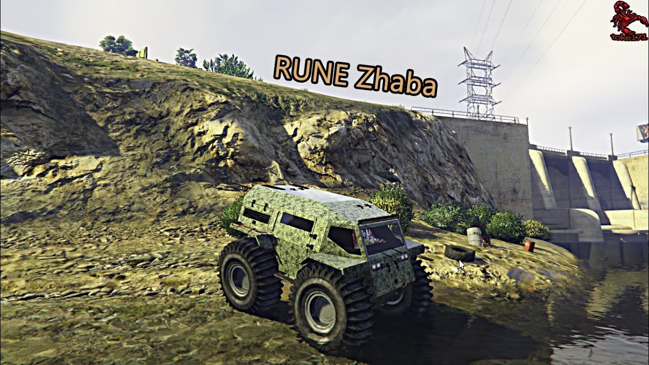 RUNE Zhaba GTA 5 Online PC Customization & Gameplay - NEW PODIUM VEHICLE