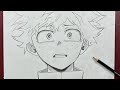 How To Draw Midoriya Step By Step My Hero Academia Drawing 