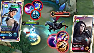 PUSHING RANK WITH SILVANNA IS VERY HARD AF 🔥😮‍💨 | Silvanna mobile legends | Silvanna gameplay 2024