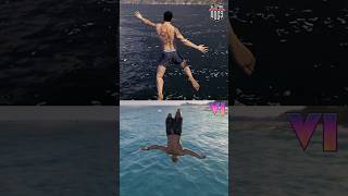 SLEEPING DOGS vs GTA 6 - Diving Animation SLEEPING DOGS vs GTA 6 - Diving Animation
